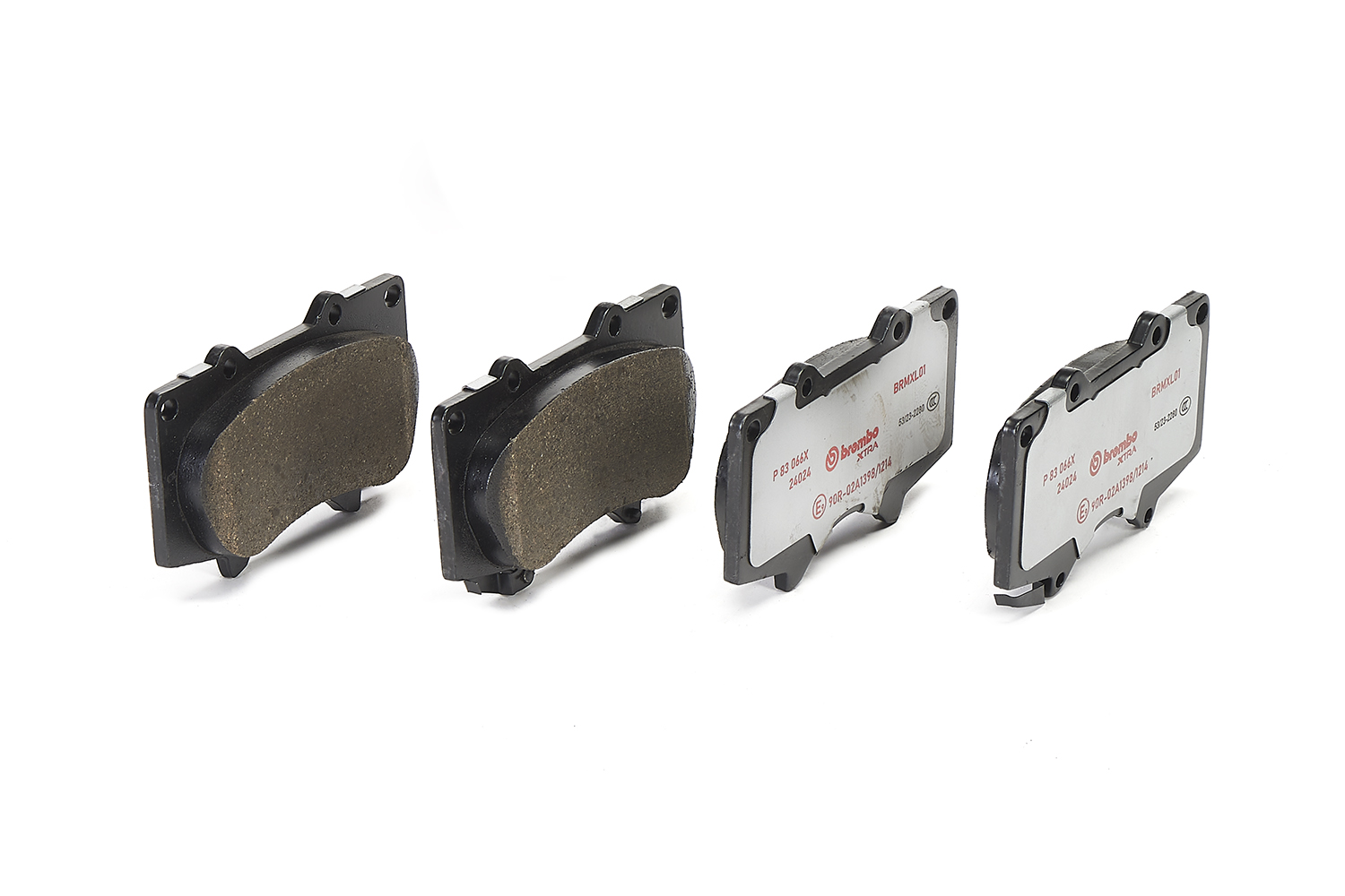 Jeu de 4 plaquettes de frein BREMBO ref. P 83 066X