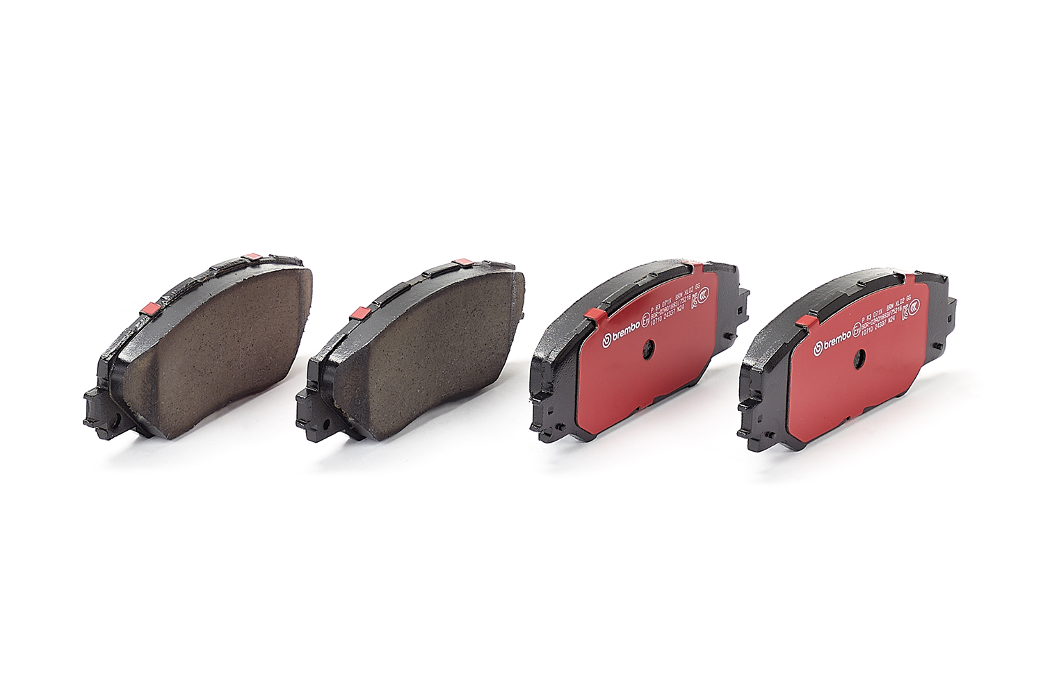 Jogo de 4 pastilhas de travão BREMBO ref. P 83 071X