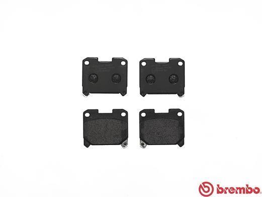 Jogo de 4 pastilhas de travão BREMBO ref. P 83 091