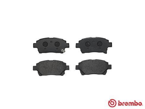 Jeu de 4 plaquettes de frein BREMBO ref. P 83 097