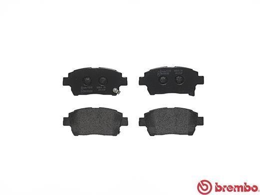 Jeu de 4 plaquettes de frein BREMBO ref. P 83 103
