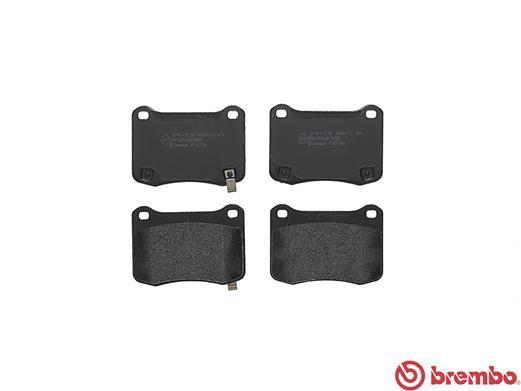 Jeu de 4 plaquettes de frein BREMBO ref. P 83 134
