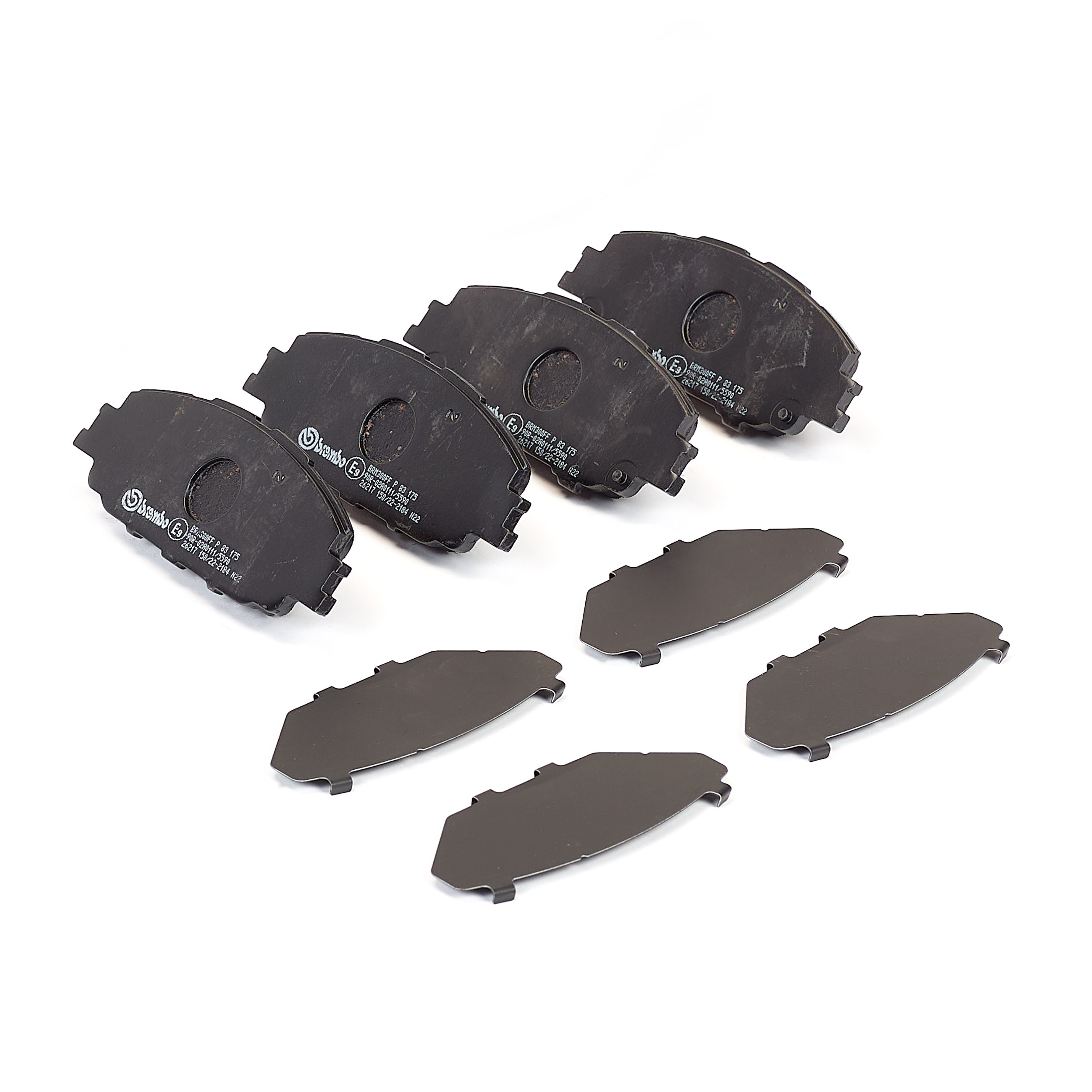 Jogo de 4 pastilhas de travão BREMBO ref. P 83 175