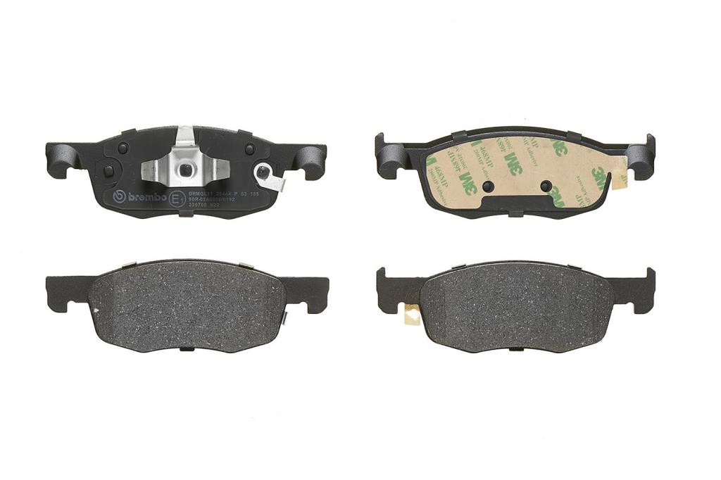 Jogo de 4 pastilhas de travão BREMBO ref. P 83 185