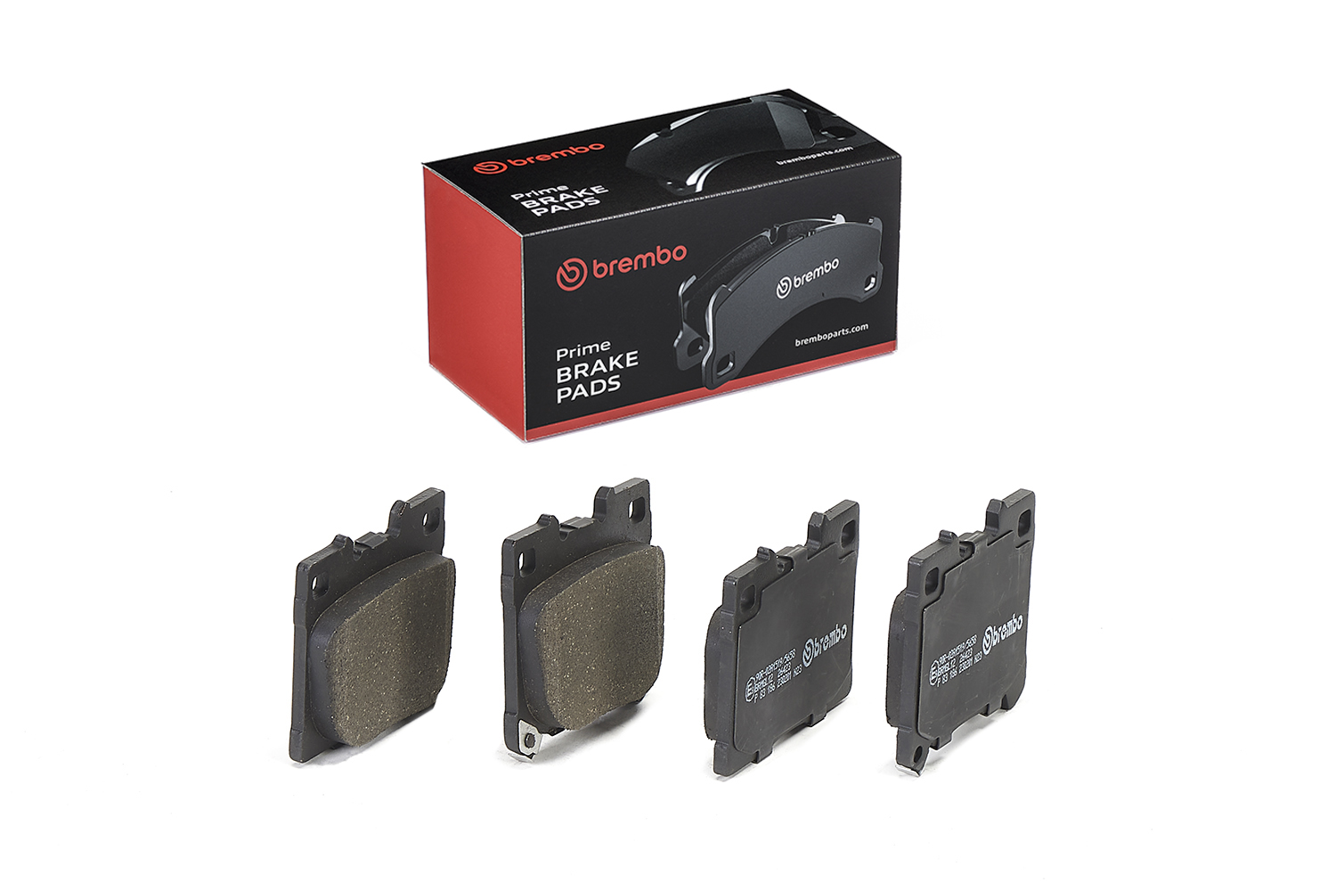 Jogo de 4 pastilhas de travão BREMBO ref. P 83 186