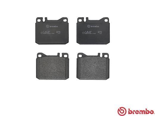 Jogo de 4 pastilhas de travão BREMBO ref. P 85 007
