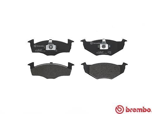 Jogo de 4 pastilhas de travão BREMBO ref. P 85 030
