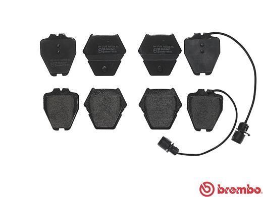 Jeu de 4 plaquettes de frein BREMBO ref. P 85 054