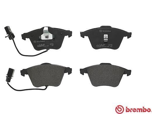 Jogo de 4 pastilhas de travão BREMBO P 85 056