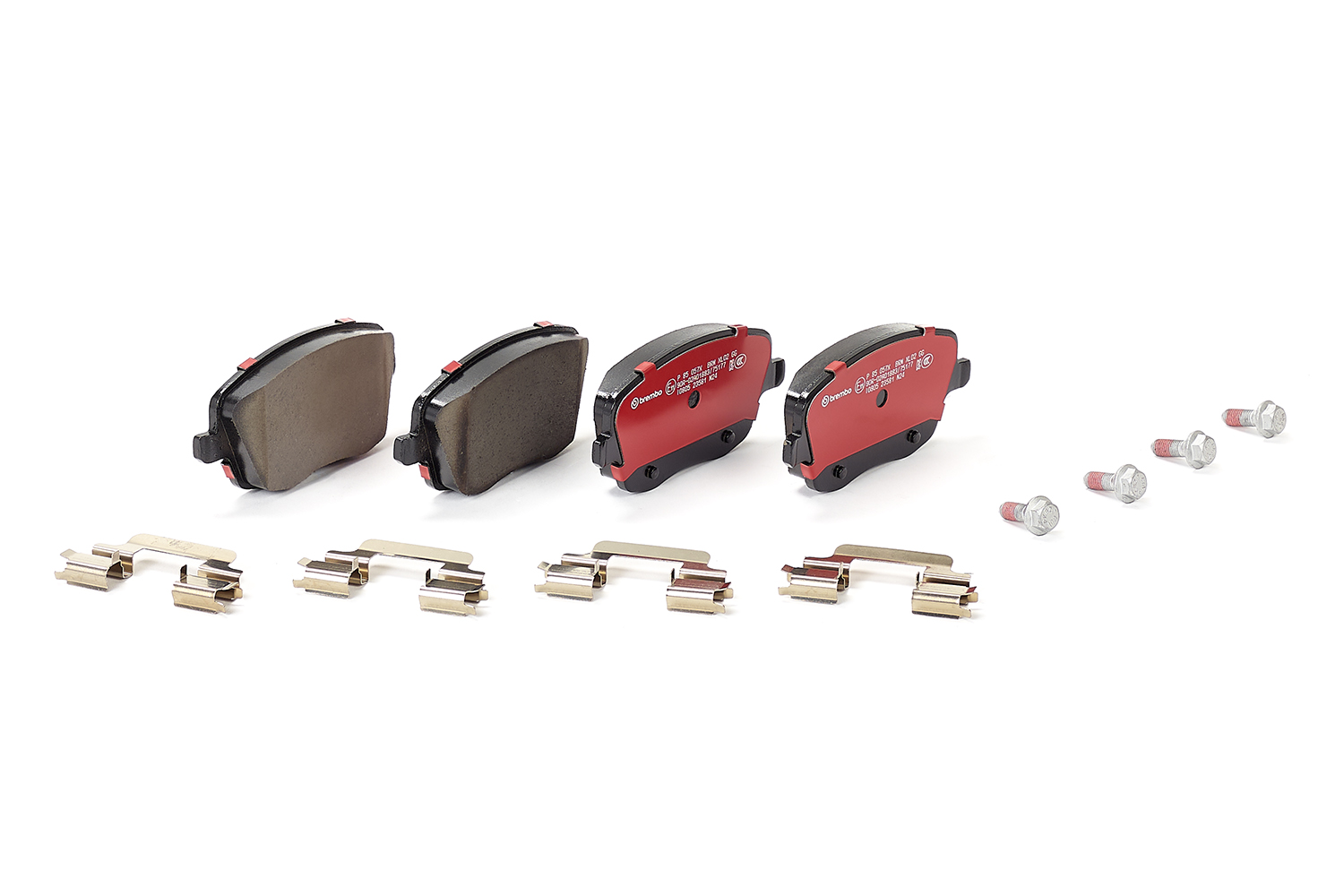 Jogo de 4 pastilhas de travão BREMBO ref. P 85 057X