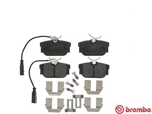 Jeu de 4 plaquettes de frein BREMBO P 85 059