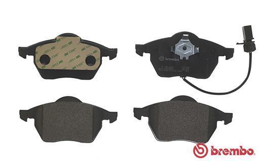 Jeu de 4 plaquettes de frein BREMBO ref. P 85 060