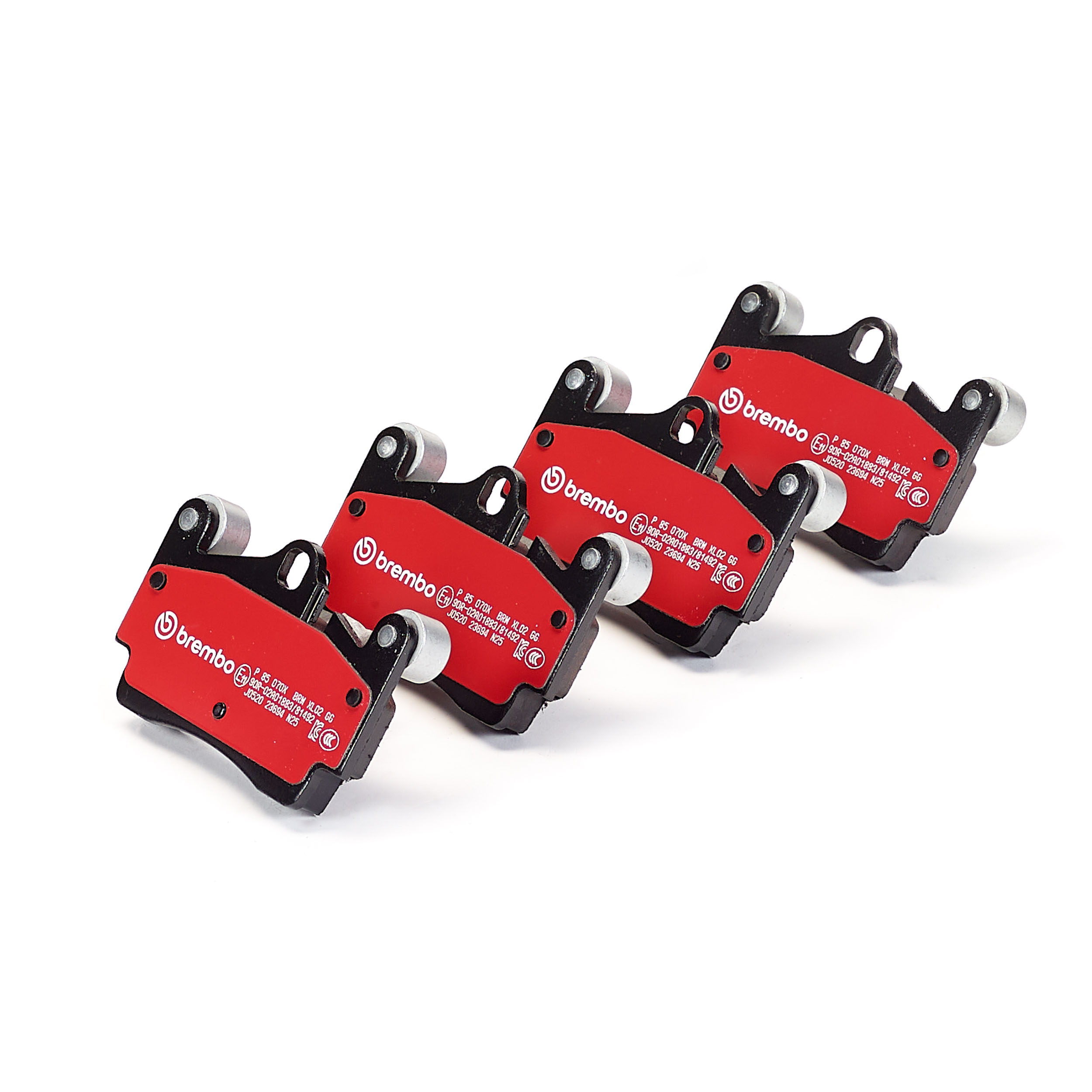 Jogo de 4 pastilhas de travão BREMBO ref. P 85 070X