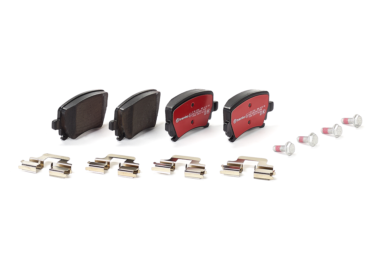 Jogo de 4 pastilhas de travão BREMBO ref. P 85 073X