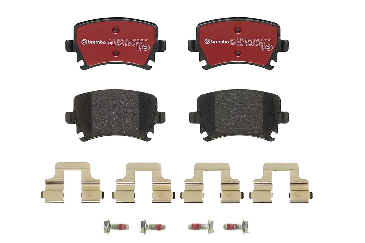 Jogo de 4 pastilhas de travão BREMBO ref. P 85 073X
