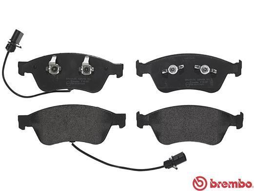 Jeu de 4 plaquettes de frein BREMBO ref. P 85 087