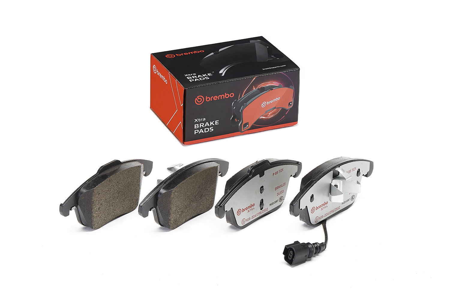 Jogo de 4 pastilhas de travão BREMBO ref. P 85 112X