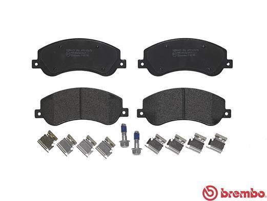 Jeu de 4 plaquettes de frein BREMBO ref. P 85 115