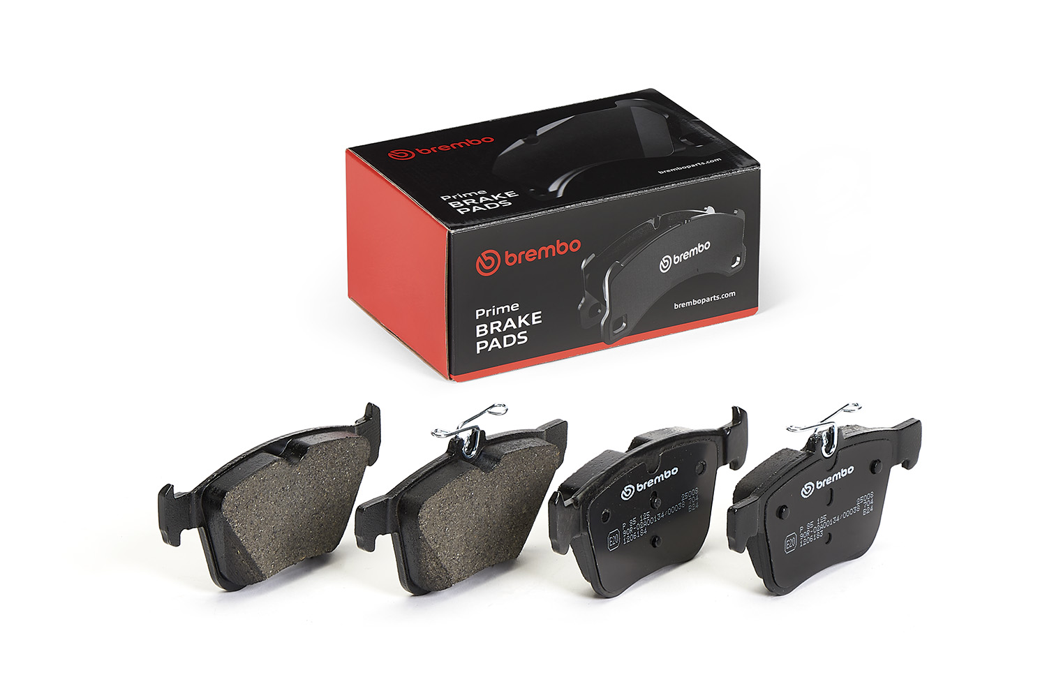 Jeu de 4 plaquettes de frein BREMBO ref. P 85 125