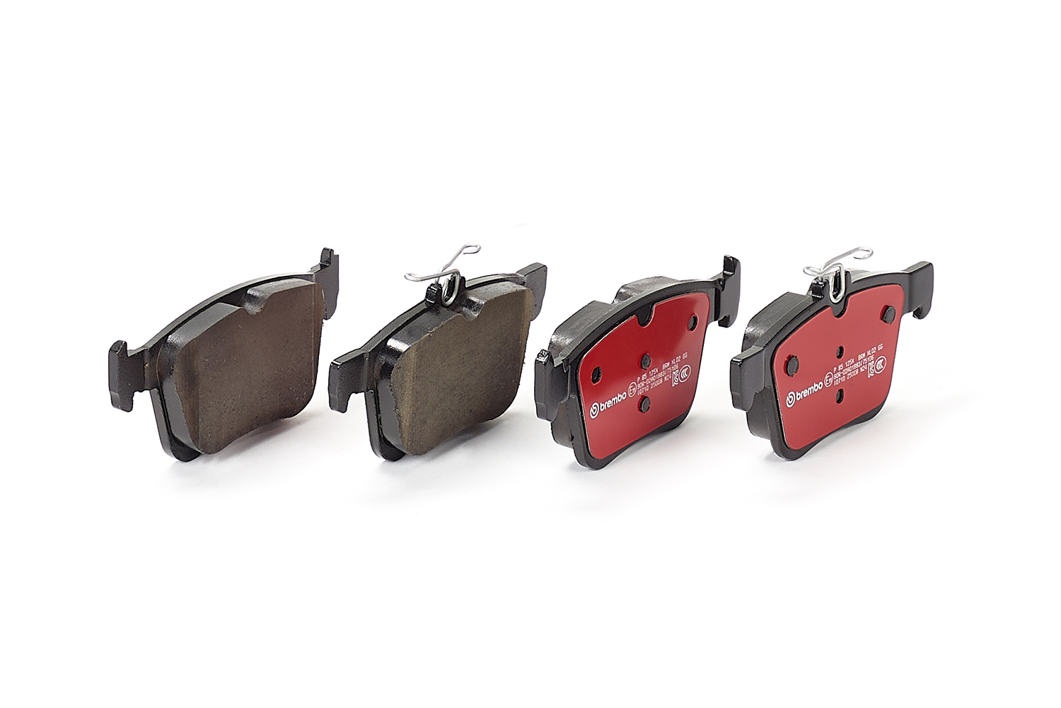 Jeu de 4 plaquettes de frein BREMBO ref. P 85 125X