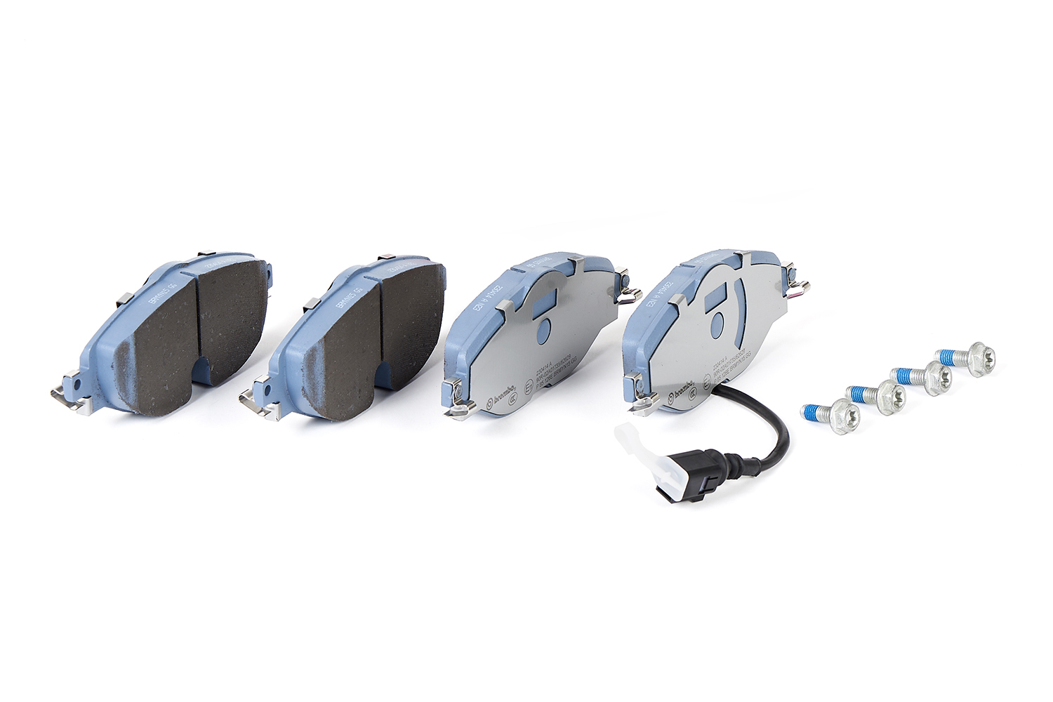 Jeu de 4 plaquettes de frein BREMBO ref. P 85 126E