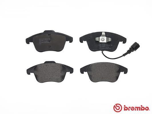 Jeu de 4 plaquettes de frein BREMBO ref. P 85 130