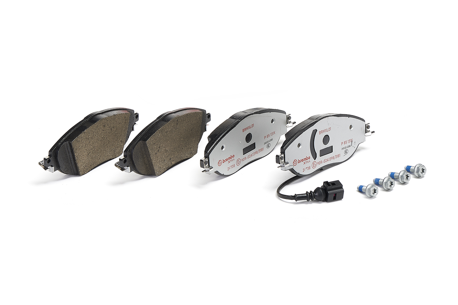 Jogo de 4 pastilhas de travão BREMBO ref. P 85 131X
