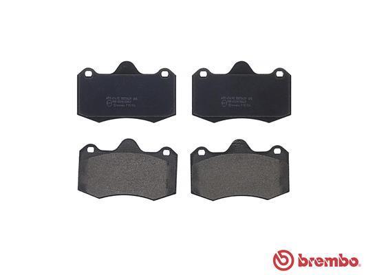 Jogo de 4 pastilhas de travão BREMBO ref. P 85 134