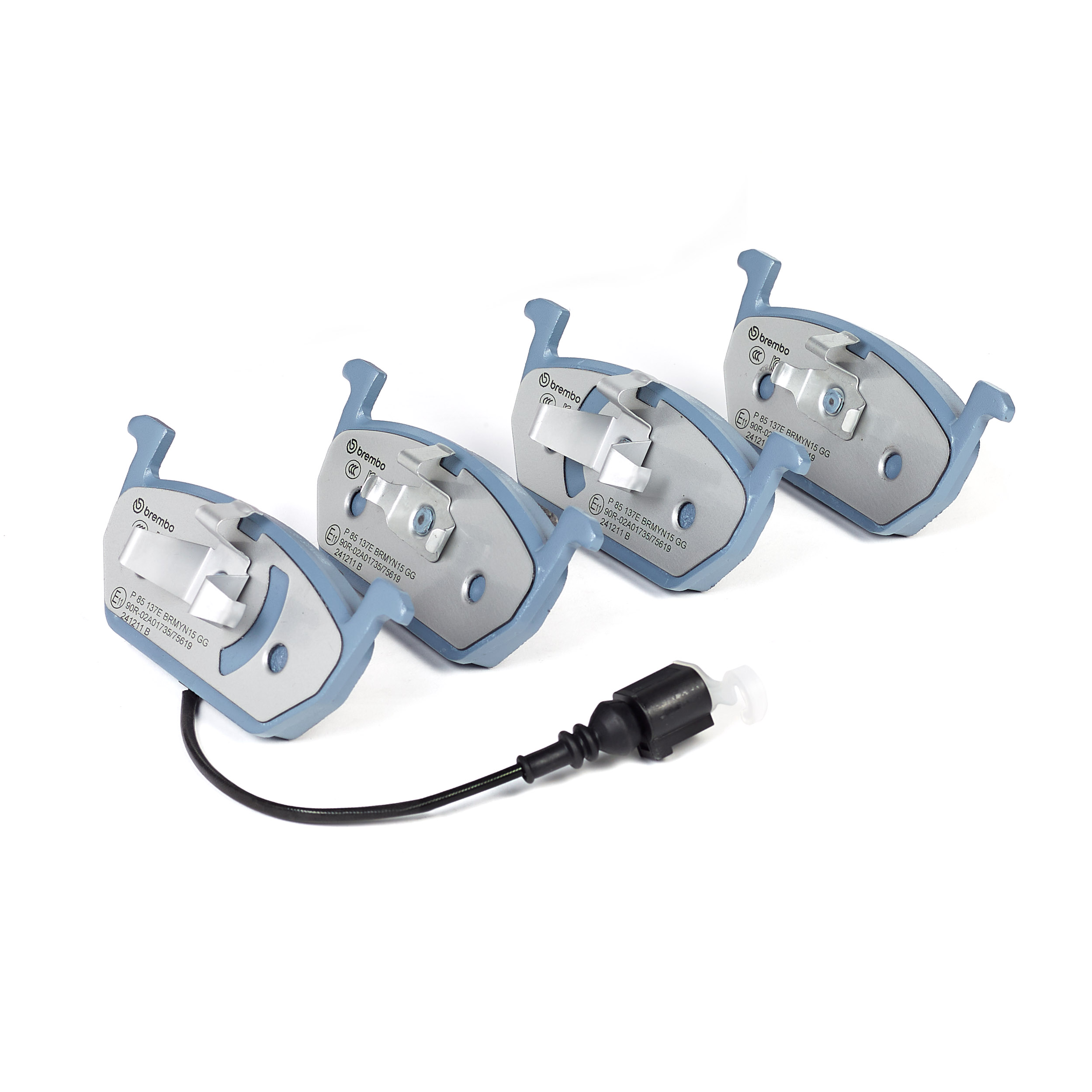 Jogo de 4 pastilhas de travão BREMBO ref. P 85 137E