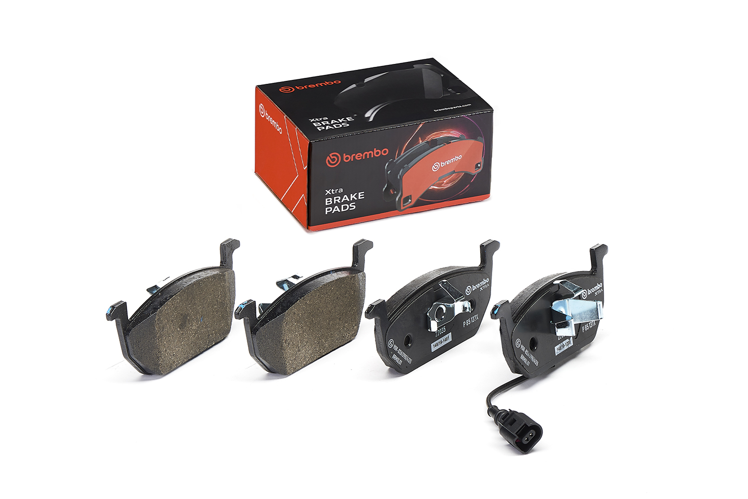 Jogo de 4 pastilhas de travão BREMBO ref. P 85 137X
