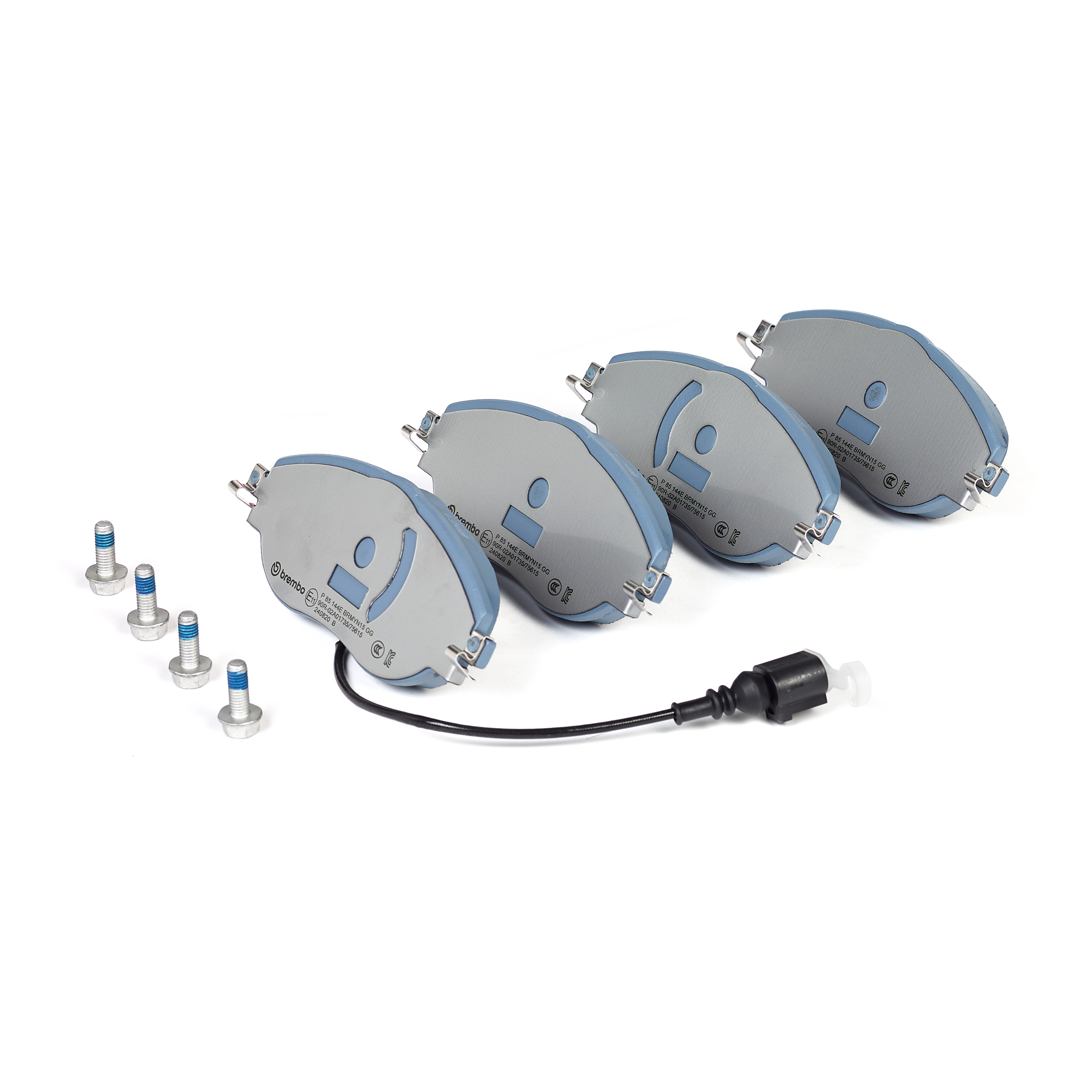 Jeu de 4 plaquettes de frein BREMBO ref. P 85 144E