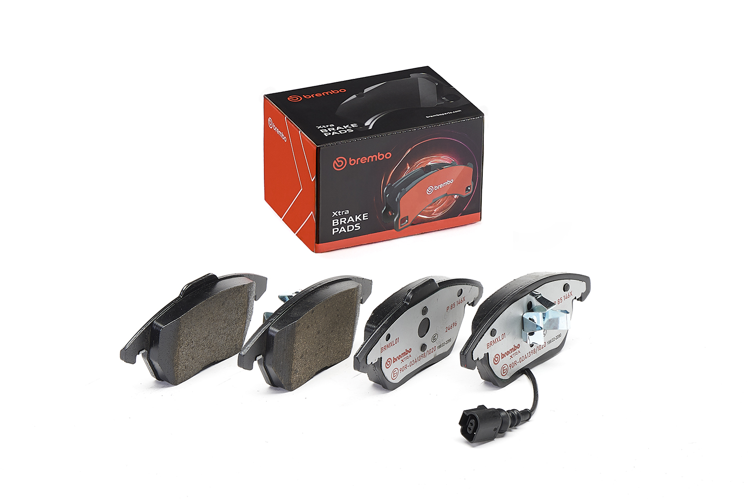 Jogo de 4 pastilhas de travão BREMBO ref. P 85 146X