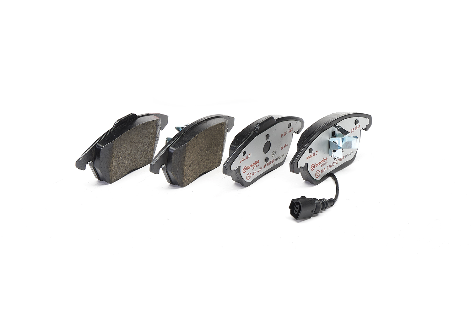 Jogo de 4 pastilhas de travão BREMBO ref. P 85 146X