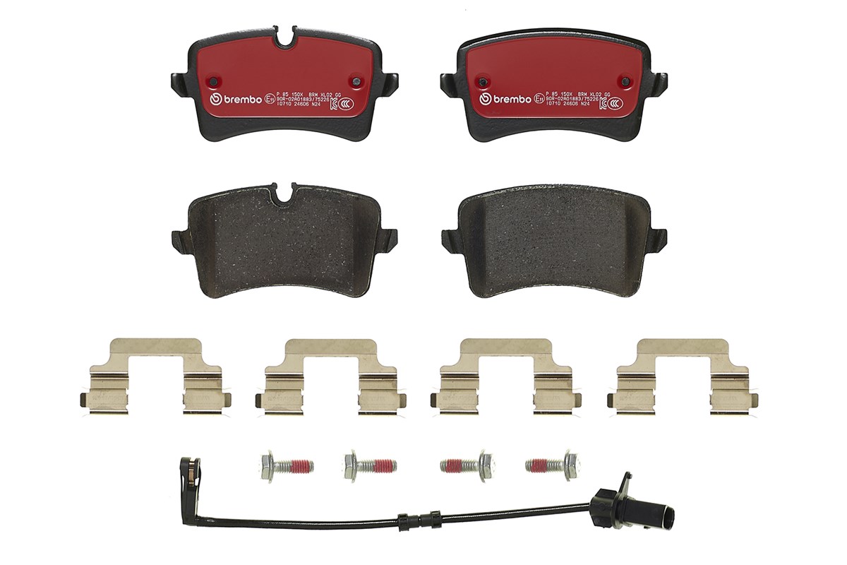 Jogo de 4 pastilhas de travão BREMBO ref. P 85 150X