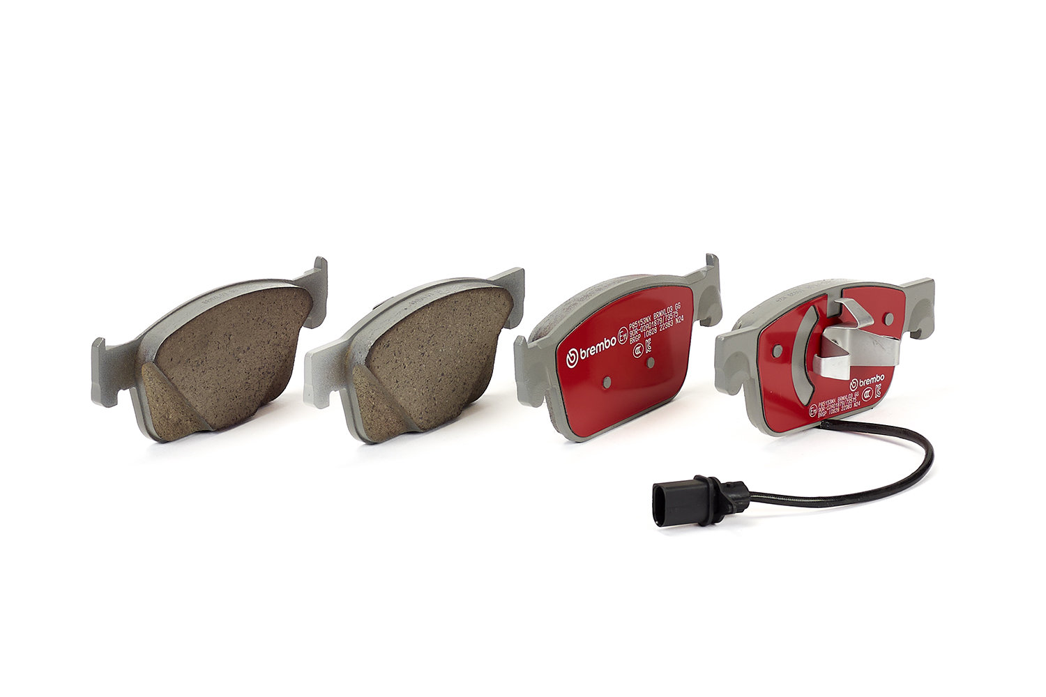 Jogo de 4 pastilhas de travão BREMBO ref. P85153NX