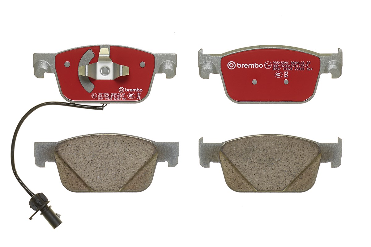 Jogo de 4 pastilhas de travão BREMBO ref. P85153NX