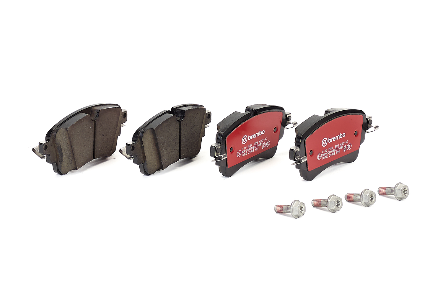 Jogo de 4 pastilhas de travão BREMBO ref. P 85 154X