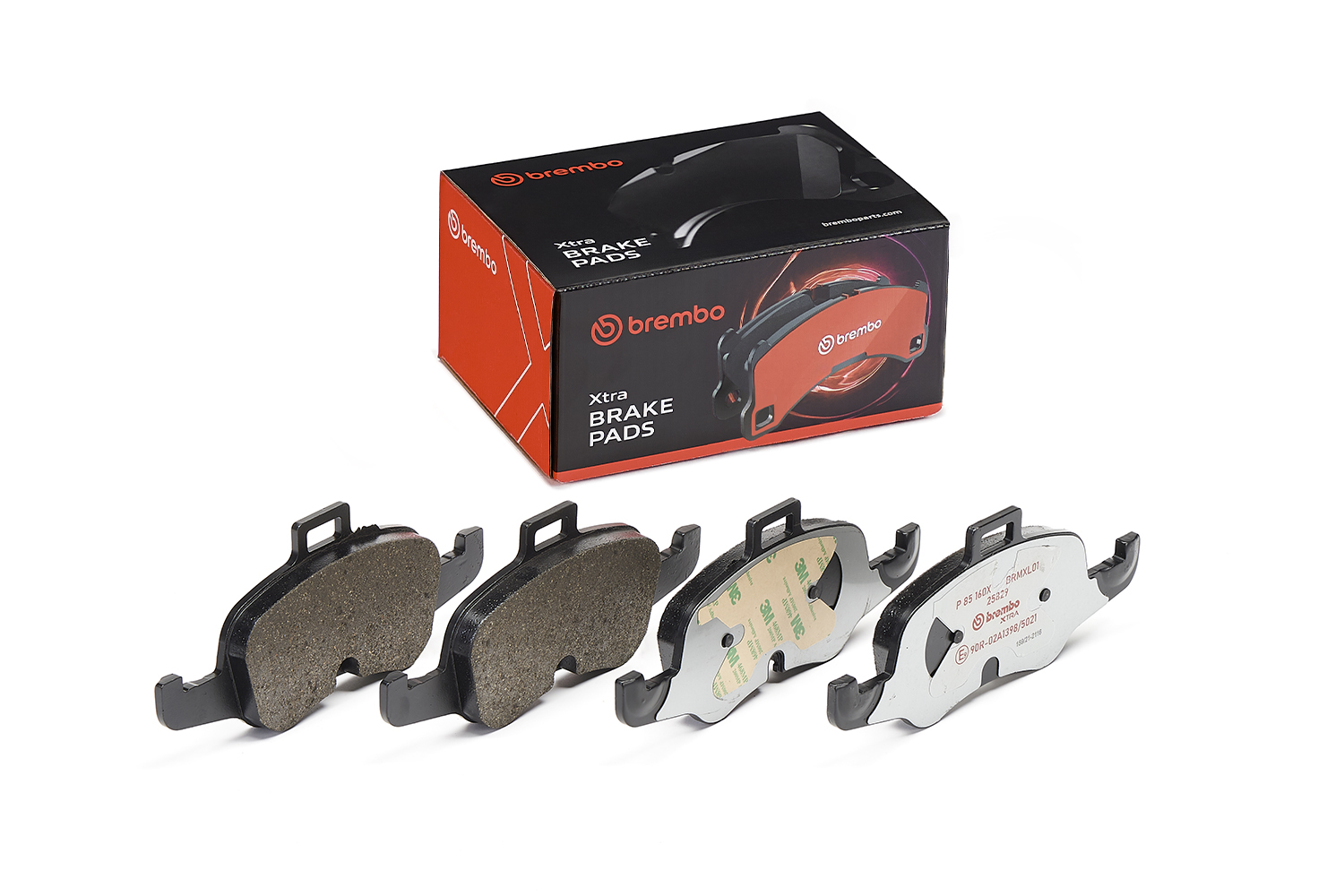Jogo de 4 pastilhas de travão BREMBO ref. P 85 160X