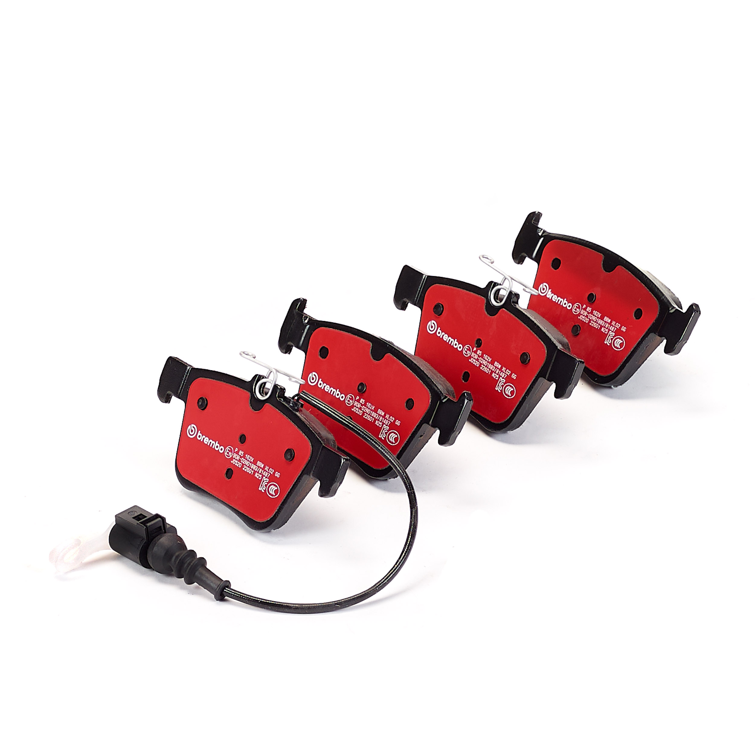Jogo de 4 pastilhas de travão BREMBO ref. P 85 162X