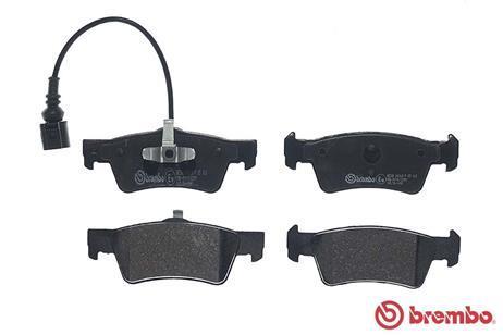 Jogo de 4 pastilhas de travão BREMBO ref. P 85 163