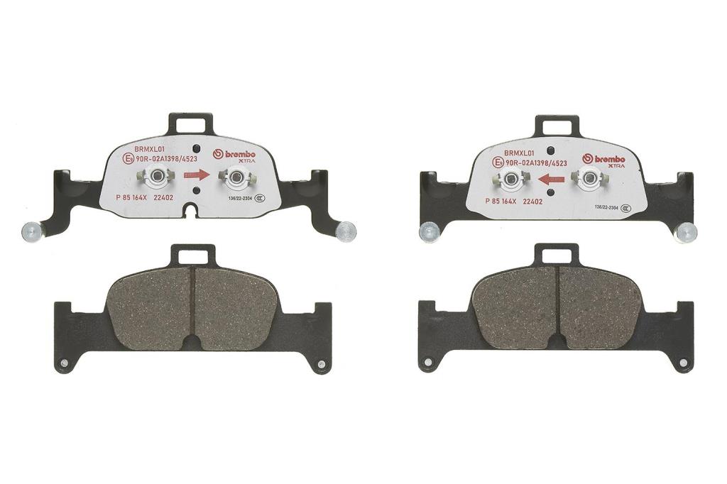 Jogo de 4 pastilhas de travão BREMBO ref. P 85 164X