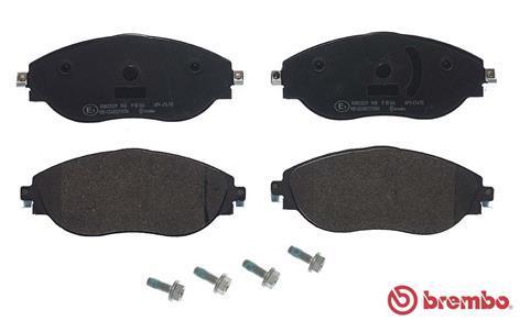 Jeu de 4 plaquettes de frein BREMBO ref. P 85 166