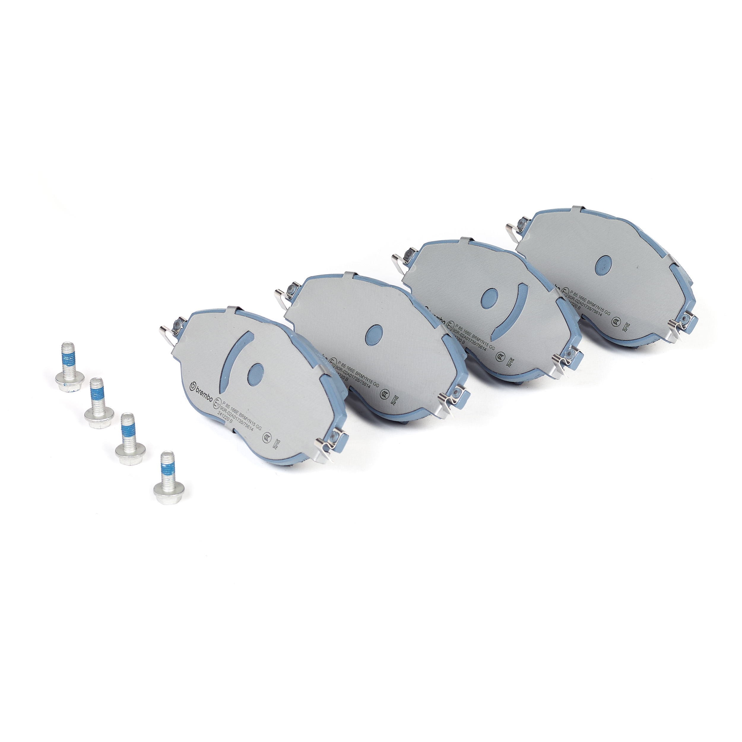 Jogo de 4 pastilhas de travão BREMBO ref. P 85 166E