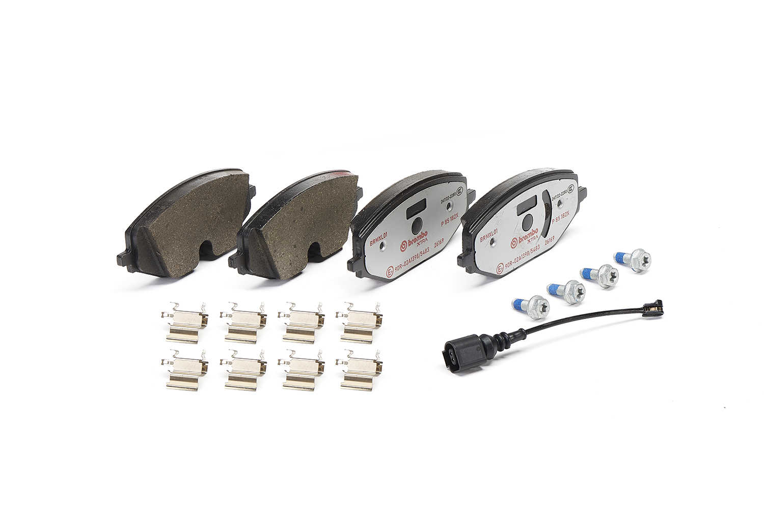 Jogo de 4 pastilhas de travão BREMBO ref. P 85 182X