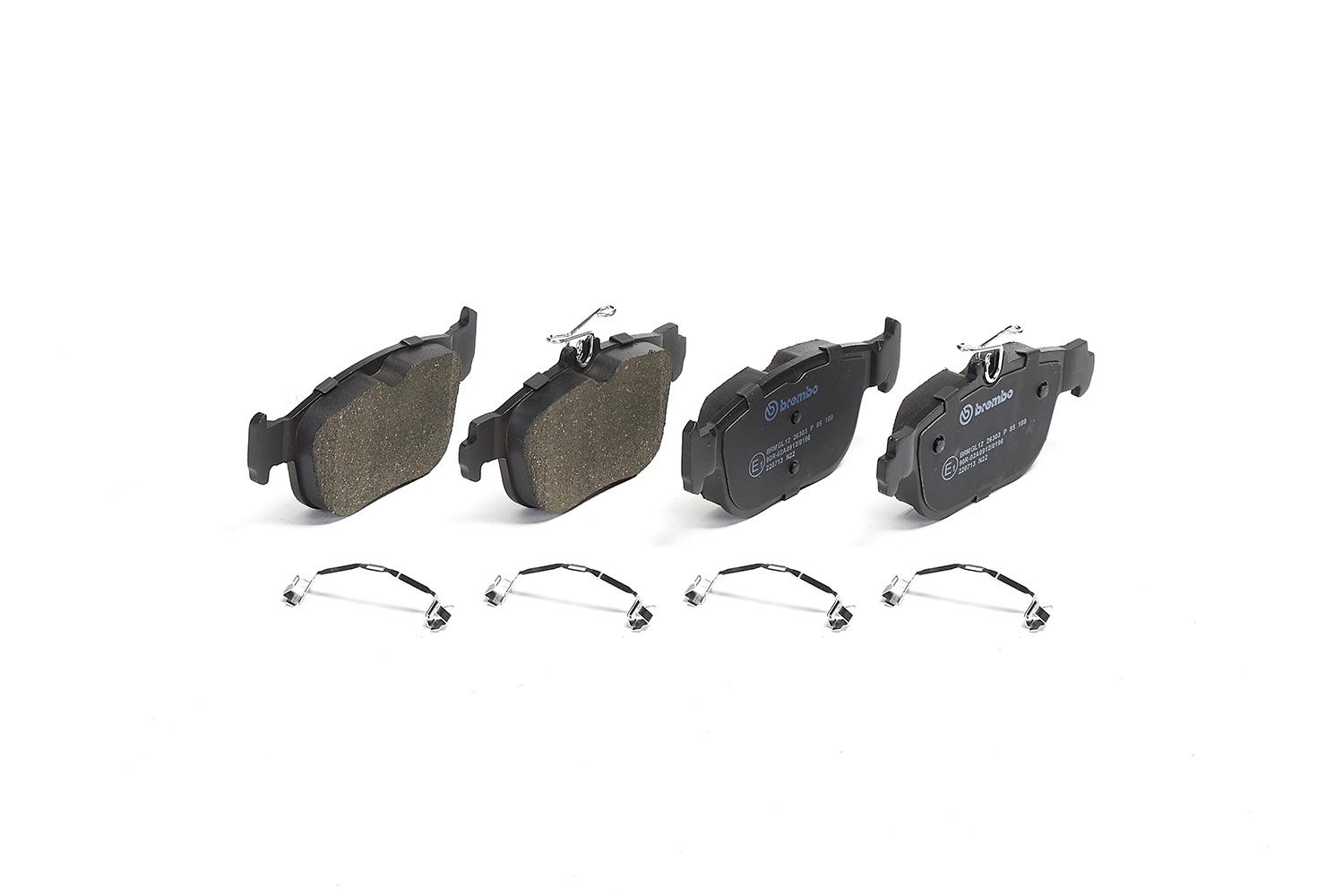 Jeu de 4 plaquettes de frein BREMBO ref. P 85 189