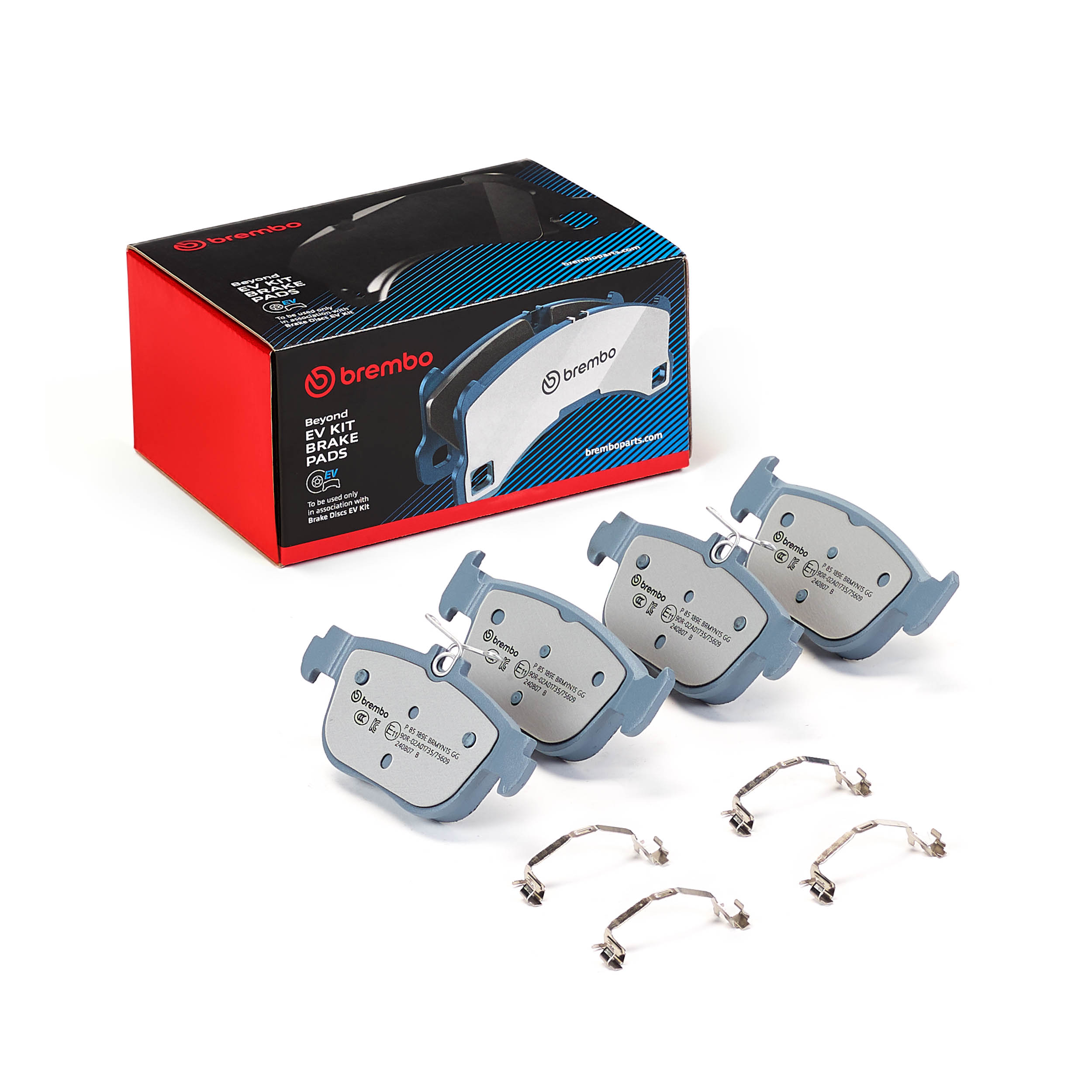 Jogo de 4 pastilhas de travão BREMBO ref. P 85 189E