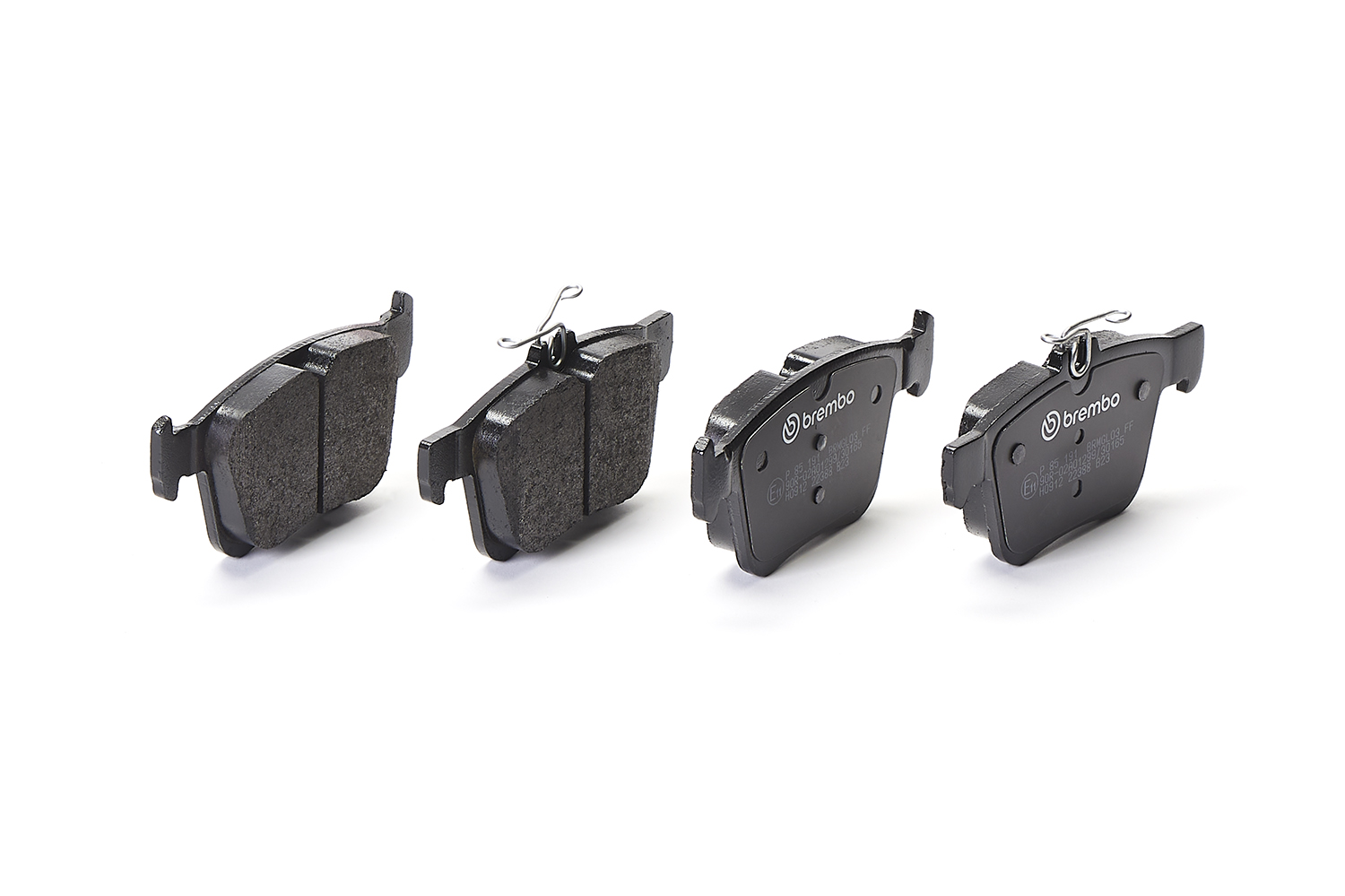 Jeu de 4 plaquettes de frein BREMBO ref. P 85 191