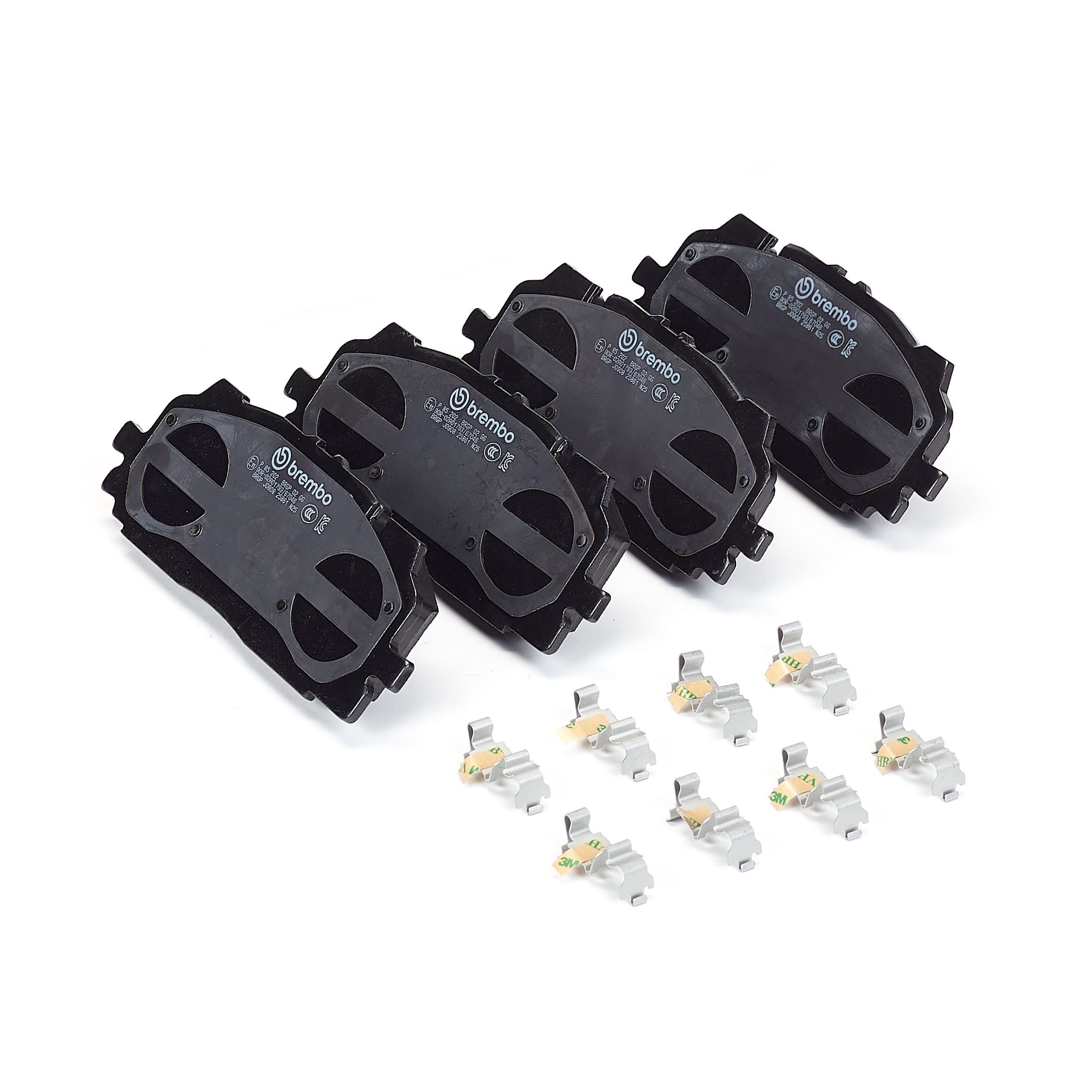 Jeu de 4 plaquettes de frein BREMBO ref. P 85 202