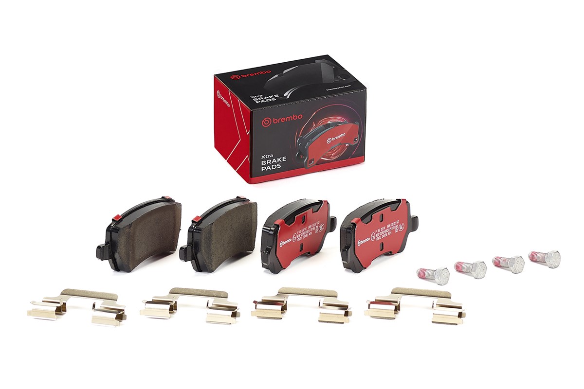 Jogo de 4 pastilhas de travão BREMBO ref. P 86 021X