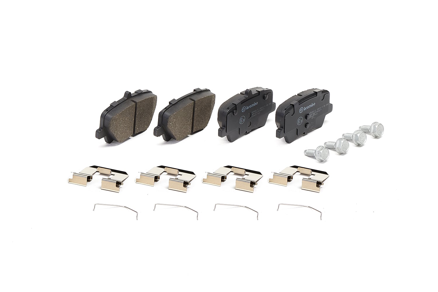Jeu de 4 plaquettes de frein BREMBO ref. P 86 032